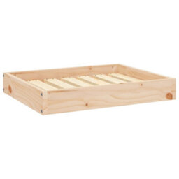 Berkfield Dog Bed 61.5X49X9 Cm Solid Wood Pine - thumbnail 2
