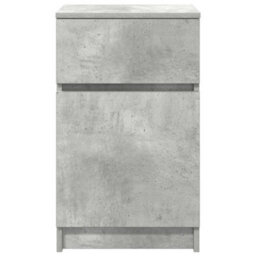 Berkfield Bedside Cabinet Concrete Grey 39X35X65 Cm Engineered Wood - thumbnail 6