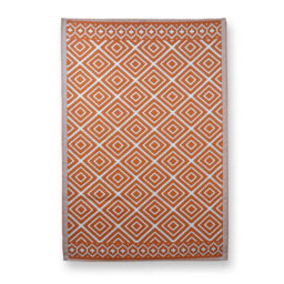 Gainsborough Terracotta Aztec Outdoor Rug, Weatherproof Recycled Polypropylene, 175 X 270Cm, Mould And Uv Resistant - thumbnail 2