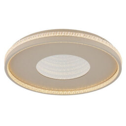 Luminosa Lighting Luminosa Shirley 50Cm Semi Flush Ceiling Light Matt Sand Led 2700/6500K - thumbnail 9