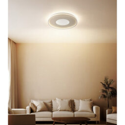 Luminosa Lighting Luminosa Shirley 50Cm Semi Flush Ceiling Light Matt Sand Led 2700/6500K - thumbnail 8