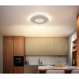 Luminosa Lighting Luminosa Shirley 50Cm Semi Flush Ceiling Light Matt Sand Led 2700/6500K - thumbnail 2