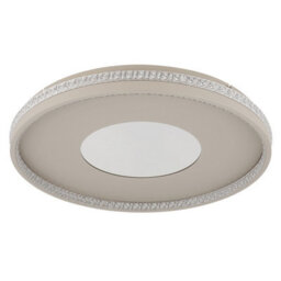 Luminosa Lighting Luminosa Shirley 50Cm Semi Flush Ceiling Light Matt Sand Led 2700/6500K - thumbnail 3