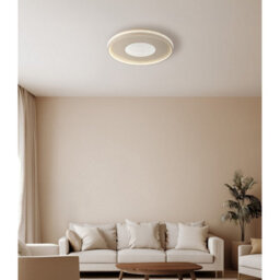 Luminosa Lighting Luminosa Shirley 50Cm Semi Flush Ceiling Light Matt Sand Led 2700/6500K - thumbnail 7