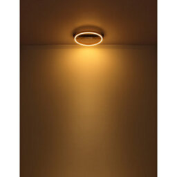 Luminosa Lighting Luminosa Luffy 90X40Cm Integrated Led Semi Flush Ceiling Light Matt Black Led 3000K - thumbnail 6