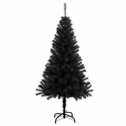 Walplus Artificial Christmas Tree With Stand Black 150 Cm Pvc - thumbnail 3