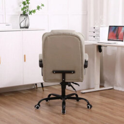 Grey Executive Office Chair Swivel Recliner Computer Desk Gaming Chair - thumbnail 5