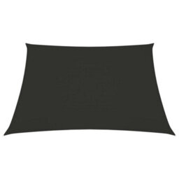 Berkfield Sunshade Sail Oxford Fabric Square 2.5X2.5 M Anthracite - thumbnail 2