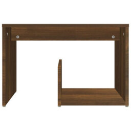 Vidaxl Side Table Brown Oak 59X36X38 Cm Engineered Wood - thumbnail 4