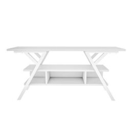 Decorotika Minerva Tv Stand Tv Unit For Tv's Up To 55 Inch White - thumbnail 4