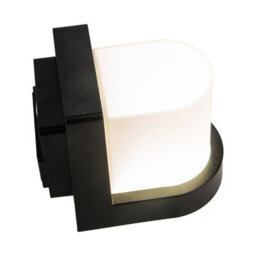 Suri Milos Solar Led Outdoor Wall Light With Pir Sensor Black - thumbnail 4