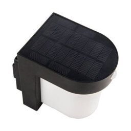 Suri Milos Solar Led Outdoor Wall Light With Pir Sensor Black - thumbnail 3