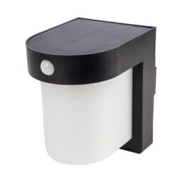 Suri Milos Solar Led Outdoor Wall Light With Pir Sensor Black - thumbnail 2