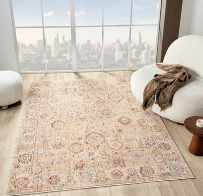 Underfoot Large Living Room Rug Ember Soft Traditional 8mm Thick Indoor Rug - image 1
