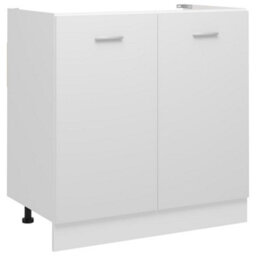 Vidaxl Sink Bottom Cabinet Lyon White 80X46X81.5 Cm Engineered Wood - thumbnail 1