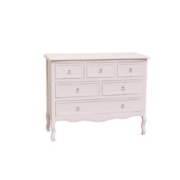 Melody Maison Large Pink 6 Drawer Chest Of Drawers - thumbnail 8