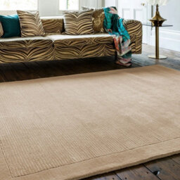 York Beige Simple And Stylish Wool Rug By Asiatic-68Cm X 240Cm - thumbnail 1