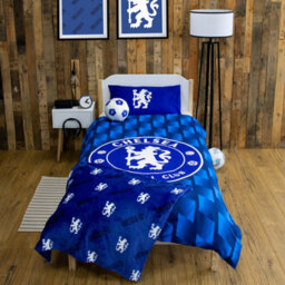 Chelsea Football Club Geometric Single Duvet Cover - thumbnail 2