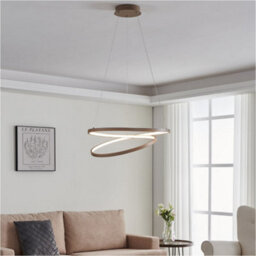 Loops Stylish Sandy Pendant Light - Modern Led Indoor Ceiling Fixture For Home Decor - thumbnail 1