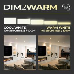 Luceco Ftype Mk2 Brushed Steel Effect Fixed Led Fire-Rated Cool & Warm Downlight 6W Ip65, Pack Of 6 - thumbnail 8