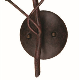 Luminosa Lighting Luminosa (0024 005) Florida Wall Lamp Switched 2 Light E14, Brown/black Oxide - thumbnail 3
