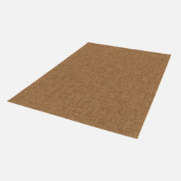 Sweeek - Jute-Effect Indoor/outdoor Rug In Caramel Oliver 230X160X1 Cm - thumbnail 2