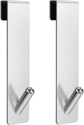 Wall-Mounted Coat Hooks X10 Black Hooks And Pegs Home Individual Hooks To Screw Onto Wall, Acoustic Panel, Entrance, Bedroom - image 1