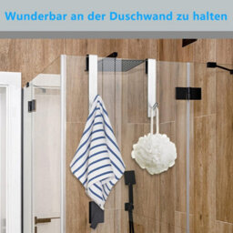 Wall-Mounted Coat Hooks X10 Black Hooks And Pegs Home Individual Hooks To Screw Onto Wall, Acoustic Panel, Entrance, Bedroom - thumbnail 2