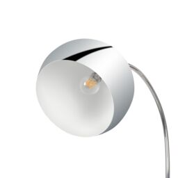 GoodHome Kotenay Chrome Effect Led Floor Lamp - thumbnail 4