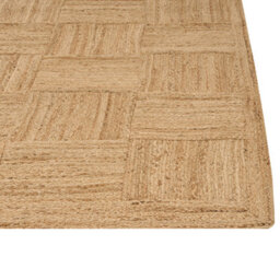 Beliani Rug Esentepe Beige 300 X 400 Cm Jute