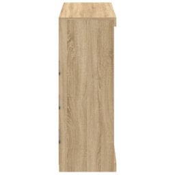 Berkfield Sideboard With Led Lights Sonoma Oak 81X37X100 Cm - thumbnail 7