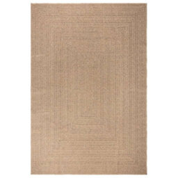 Berkfield Rug Zizur 200X290 Cm Jute Look Indoor And Outdoor - thumbnail 3