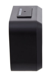 Orsina Black Lcd Digital Clock, Compact And Modern Display With Time, Date And Temperature, Battery-Operated With - thumbnail 3
