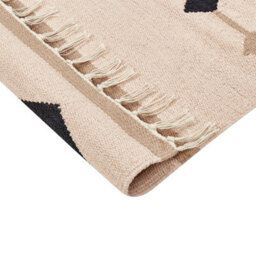 Beliani Rug Berdik Multicolour 160 X 230 Cm Cotton Kilim - thumbnail 7