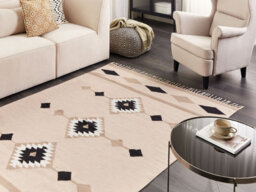 Beliani Rug Berdik Multicolour 160 X 230 Cm Cotton Kilim - thumbnail 2