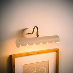 Valuelights Millie Pair Flower Style Scallop Edge Adjustable Picture Wall Lights - thumbnail 2