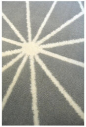 The Rugs Maestro Collection Star Design Rug In Grey  3791 Gb22 - thumbnail 3