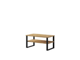 Arte Halle 99 Coffee Table W1100mm H500mm D600mm - Oak Wotan, Vintage Style With Modern Flair - thumbnail 1