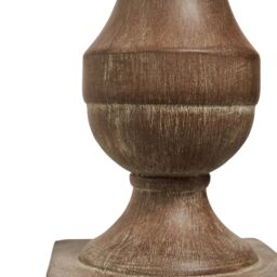 Inlight Argen Sculp Round Matt Natural Wood Effect Table Lamp - thumbnail 8