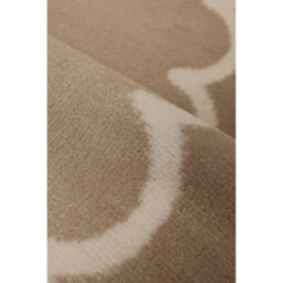 Melrose Colorama Frill Border Natural Indoor Area Runner Rug 67X200Cm - thumbnail 2