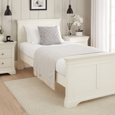 The Furniture Market Wilmslow White Painted 3Ft Single Size Bed - image 1