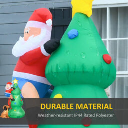 6Ft Inflatable Christmas Tree, Led Lighted - thumbnail 5