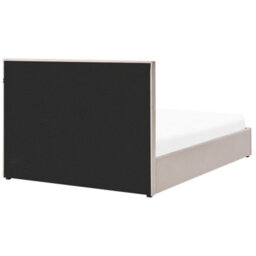 Beliani Ottoman Bed Fabric Quiberon 160 X 200 Cm (Eu King Size) Beige - thumbnail 7