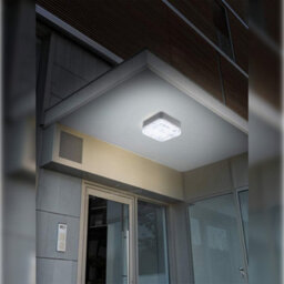 Long Life Lamps Company 18W Square Led Ceiling Flush Mount Light Ip65 6500K Bright Daylight 0841S-F - thumbnail 8