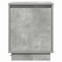 Berkfield Modern Bedside Cabinets With Led Lights 2 Pcs Concrete Grey 39X34,5X50 Cm - thumbnail 8
