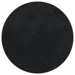Berkfield Rug Huarte Short Pile Soft And Washable Black Size  100 Cm - thumbnail 2