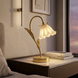 Maison Floral Stem Led Table Lamp - thumbnail 1