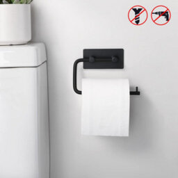 CLEFFNS Stainless Steel Toilet Paper Holder Bathroom Kitchen Roll Towel Dispenser Tissue Hanger - thumbnail 8