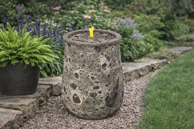 Outdoor Living UK Altico Talia Fossil Brown Water Feature With Cover