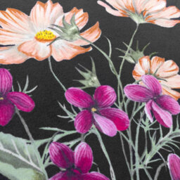 Wylder Braywick Floral Printed Velvet Cushion Cover - thumbnail 4